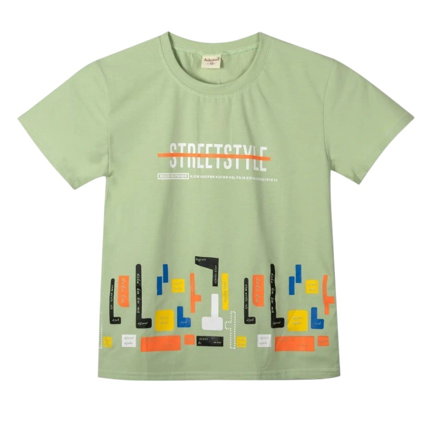 تی شرت آستین کوتاه پسرانه مدل MD3-CF3492 تی شرت آستین کوتاه پسرانه مدل MD3-CF3492