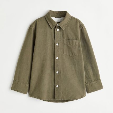 پیراهن پسرانه مدل تک جیب