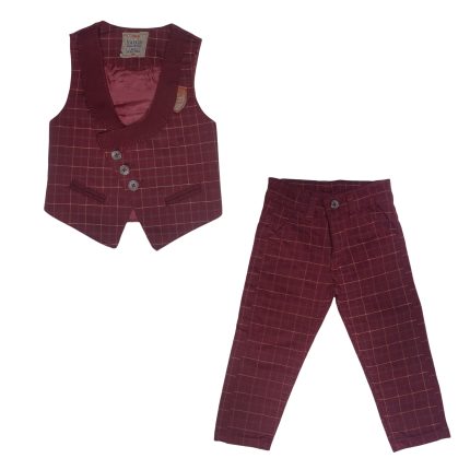 ست جلیقه و شلوار پسرانه مدل 71960