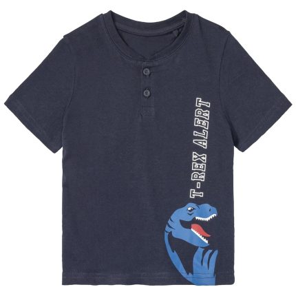 تی شرت آستین کوتاه پسرانه لوپیلو مدل 2T_REX مجموعه دو عددی