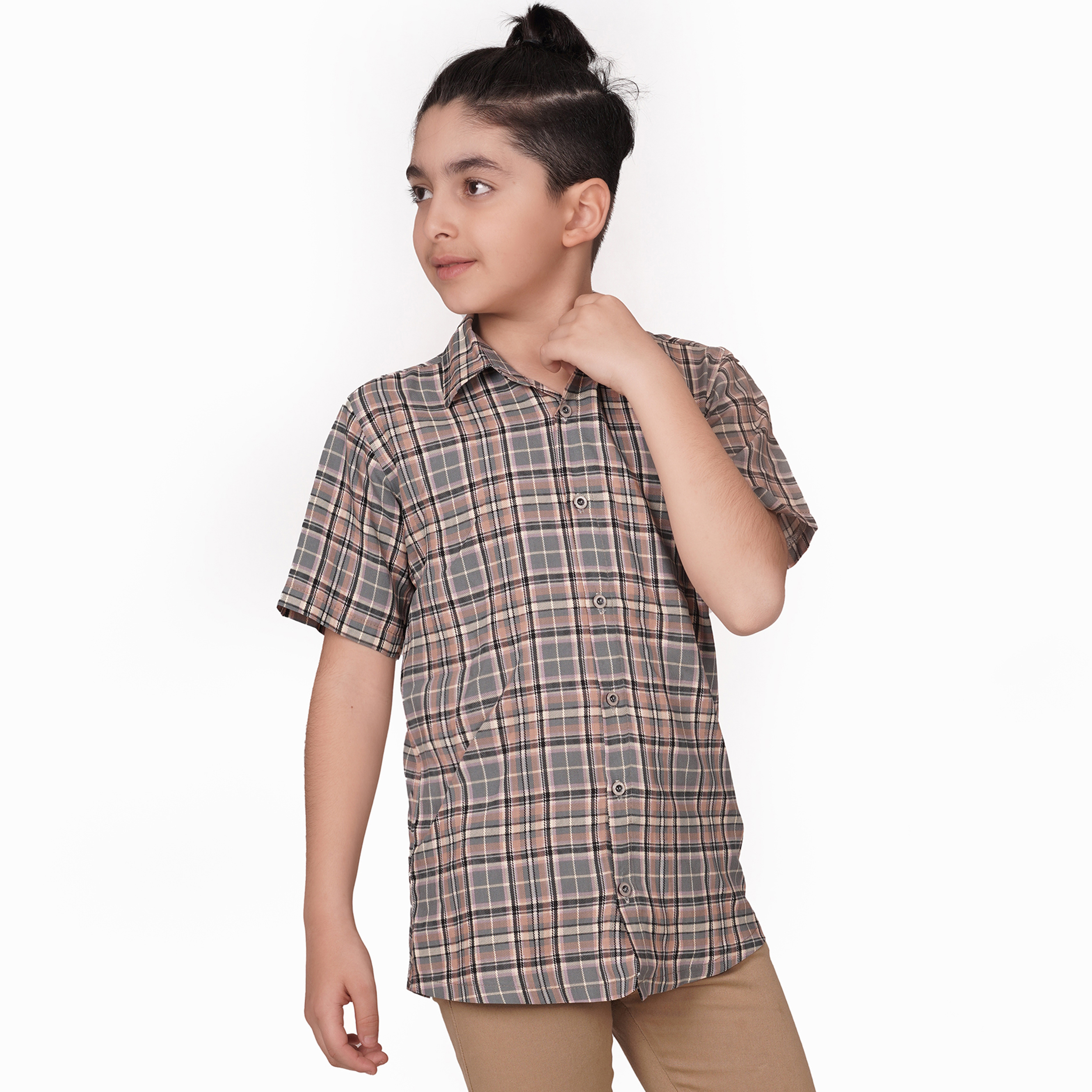 پیراهن پسرانه مدل چهارخانه کد KAM_B14022234 پیراهن پسرانه مدل چهارخانه کد KAM_B14022234