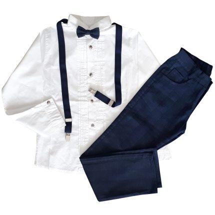 ست پیراهن و شلوار پسرانه مدل 2387DB