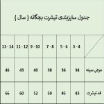 تی شرت آستین کوتاه بچگانه ترسه به نگار مدل چاپی کد 62055