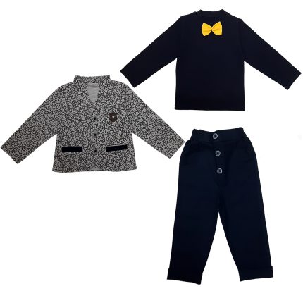 ست 3 تکه لباس پسرانه مدل FES1400