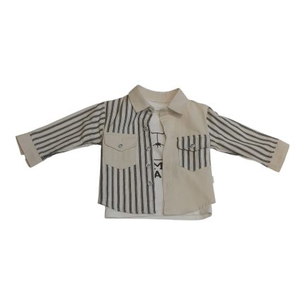 ست پیراهن و تی شرت پسرانه مدل اسپرت