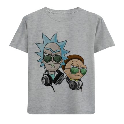 تی شرت پسرانه مدل ریکی اند مورتی F251