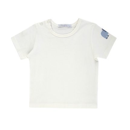 ست تی شرت و سرهمی پسرانه فیورلا مدل فیل و ببر بازیگوش کد 25036