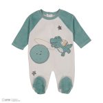 ست سرهمی و کلاه نوزادی پسرانه ایندیگو مدل 23203