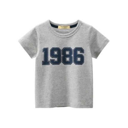 تی شرت آستین کوتاه پسرانه مدل MDSS-CG5522