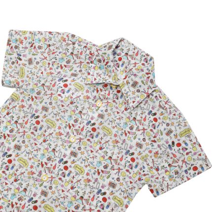 ست 3 تکه لباس پسرانه فیورلا مدل بولینگ 24055