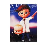 تی شرت پسرانه طرح بچه رییس کد S20