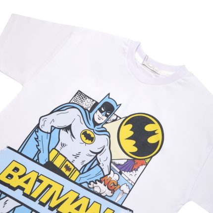 تی شرت آستین کوتاه پسرانه فیورلا مدل بتمن 44072