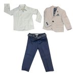 ست 4 تکه لباس پسرانه لمون مدل 8503