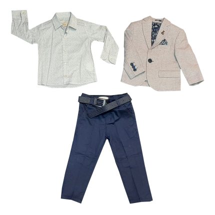 ست 4 تکه لباس پسرانه لمون مدل 8503