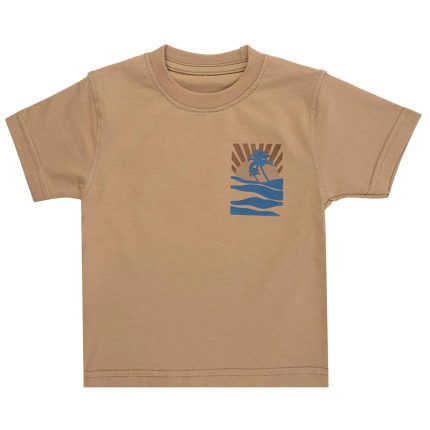 تی شرت آستین کوتاه پسرانه مدل MDSS-CG4777