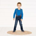 شلوار جین پسرانه لوپیلو مدل کش دار کد H66