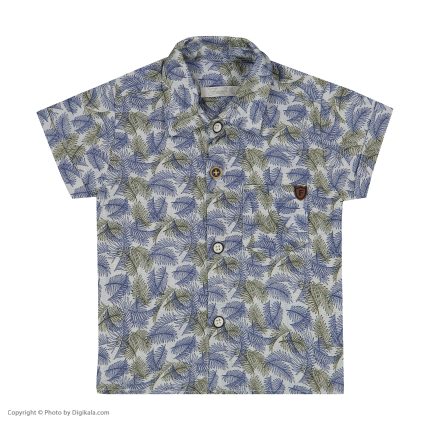 ست پیراهن و شلوارک نوزادی پسرانه فیورلا مدل رایمن کد 21050