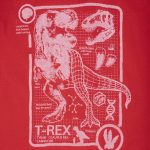 تی شرت آستین کوتاه پسرانه فیورلا مدل t-rex کد 35059
