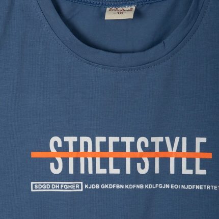 تی شرت آستین کوتاه پسرانه مدل MD3-CF3494