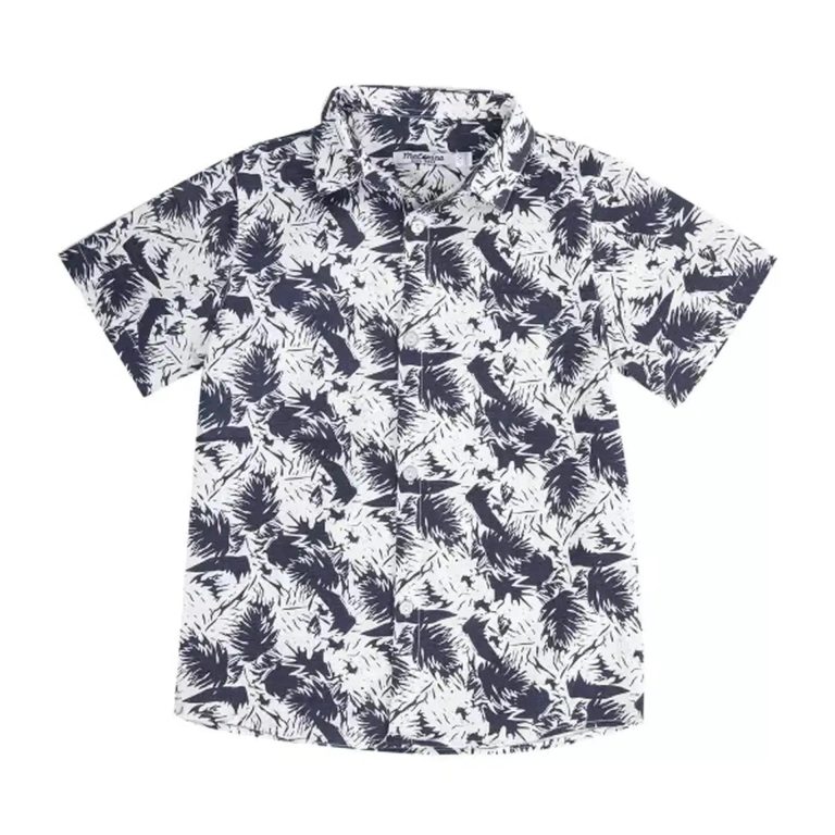 پیراهن آستین کوتاه پسرانه مدل MDSS CG4492