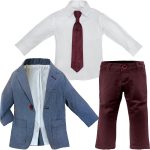 ست 4 تکه لباس پسرانه مدل 456456