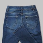 شلوار جین پسرانه کولزیون مدل ابر و بادی سنگ شور کد 324