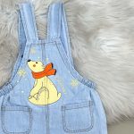 سرهمی جین بچگانه مدل خرسی