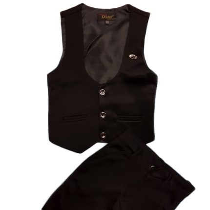 ست جلیقه و شلوار پسرانه مدل سه دکمه 03