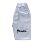 ست پیراهن آستین کوتاه و شلوارک پسرانه مدل هاوایی طرح پر کد 1100