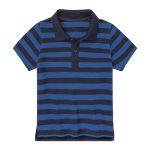 پولوشرت آستین کوتاه پسرانه لوپیلو مدل دایناسور مجموعه دو عددی