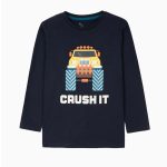 تی شرت آستین بلند پسرانه مدل MDS-SS-CF8411