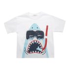 تی شرت آستین کوتاه پسرانه فیورلا مدل کوسه غواص 45054