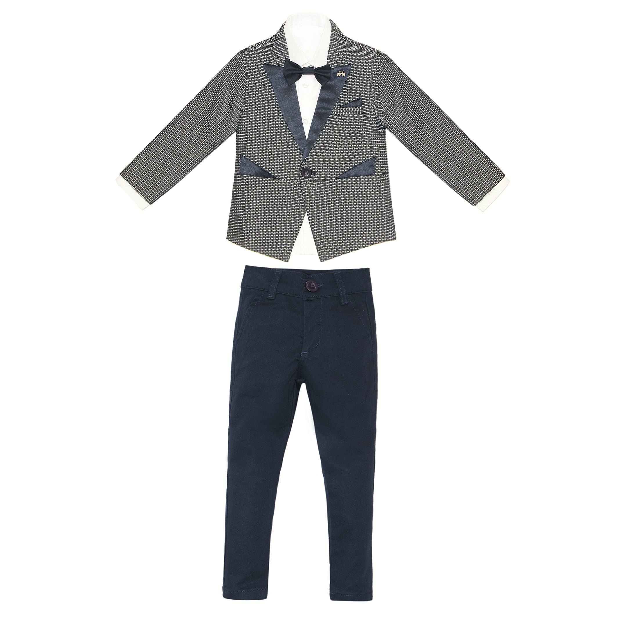 ست 4 تکه لباس رسمی پسرانه مدل 2 ست 4 تکه لباس رسمی پسرانه مدل 2