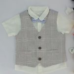 ست 3 تکه لباس پسرانه نکست مدل be man chic