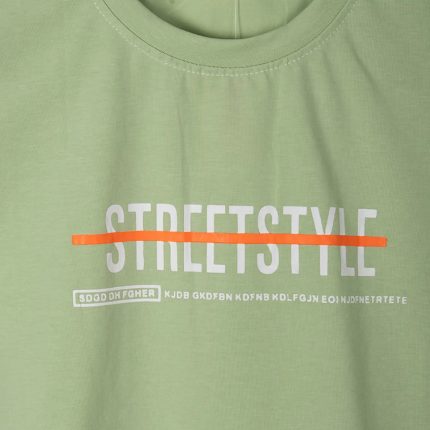 تی شرت آستین کوتاه پسرانه مدل MD3-CF3492