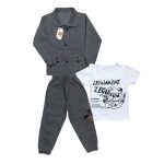ست 3 تکه لباس پسرانه مدل خرسی 01