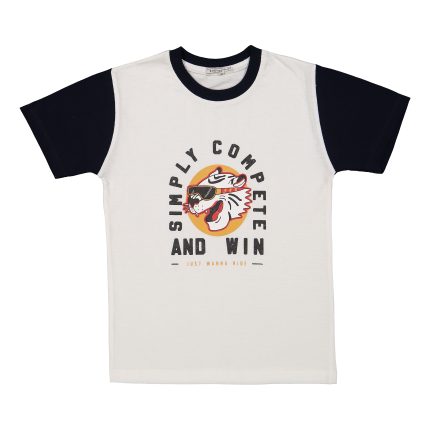 تی شرت آستین کوتاه پسرانه ایزی دو مدل 16026338