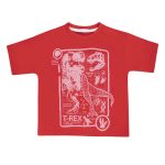 تی شرت آستین کوتاه پسرانه فیورلا مدل t-rex کد 35059
