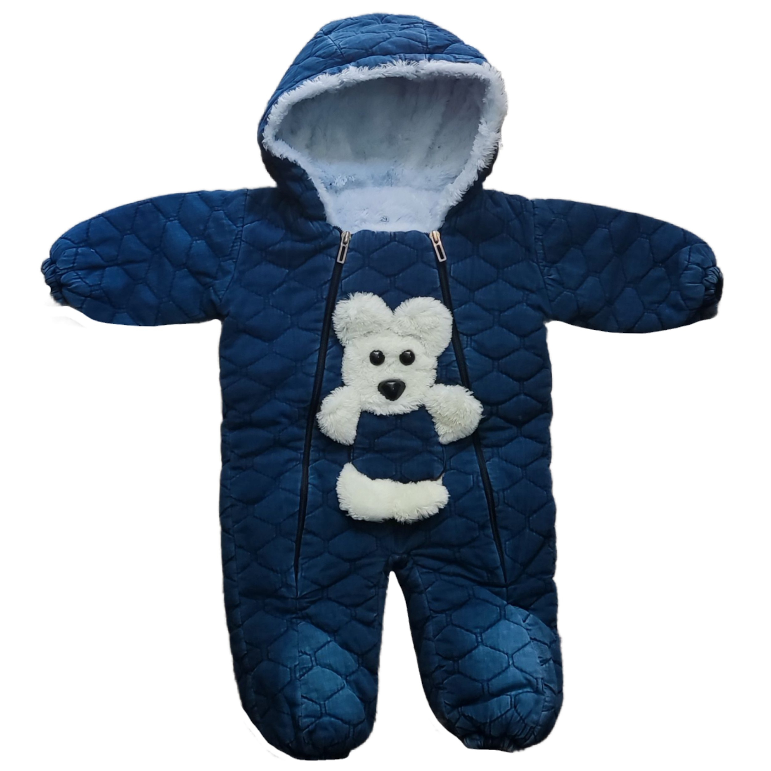 سرهمی نوزادی مدل تدی کرک دار کد M30 سرهمی نوزادی مدل تدی کرک دار کد M30