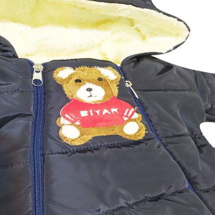 سرهمی نوزادی الشن مدل تدی رنگ سرمه ای