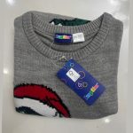 پلیور یقه گرد پسرانه لوپیلو مدل Da20 رنگ طوسی