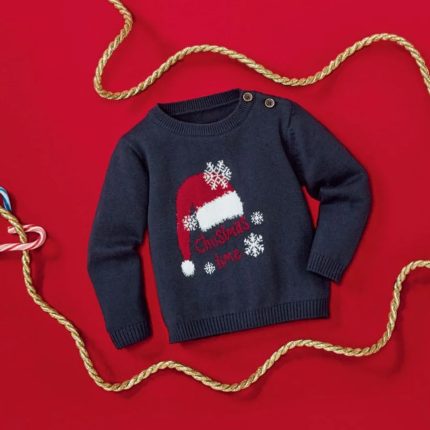 پلیور نوزادی لوپیلو مدل مخمل خواب کد 04-01