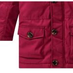 کاپشن پسرانه ارنستیگنس فمیلی مدل کلاه خزدار