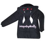 کاپشن نوزادی مدل خرگوشی رنگ مشکی