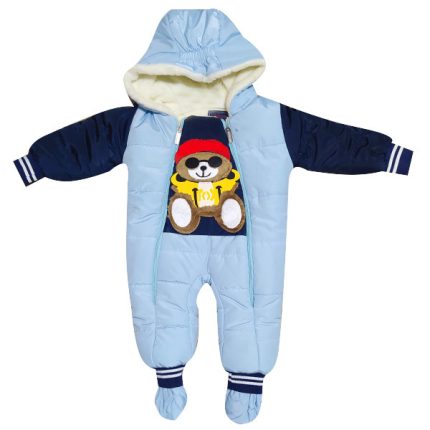 سرهمی نوزادی الشن مدل خرسی کد Ab8