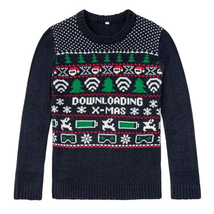 پلیور پسرانه پیپرتس مدل کریسمسی کد 9796625