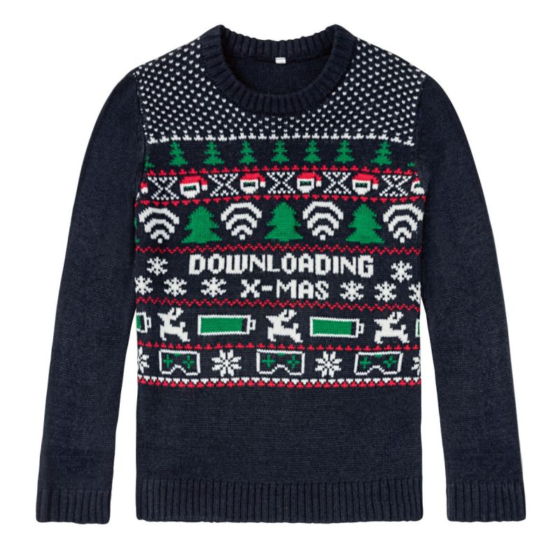 پلیور پسرانه پیپرتس مدل کریسمسی کد 9796625