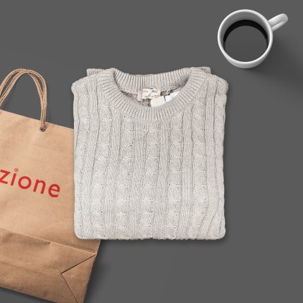 پلیور پسرانه کولزیون مدل پیچ کد 113